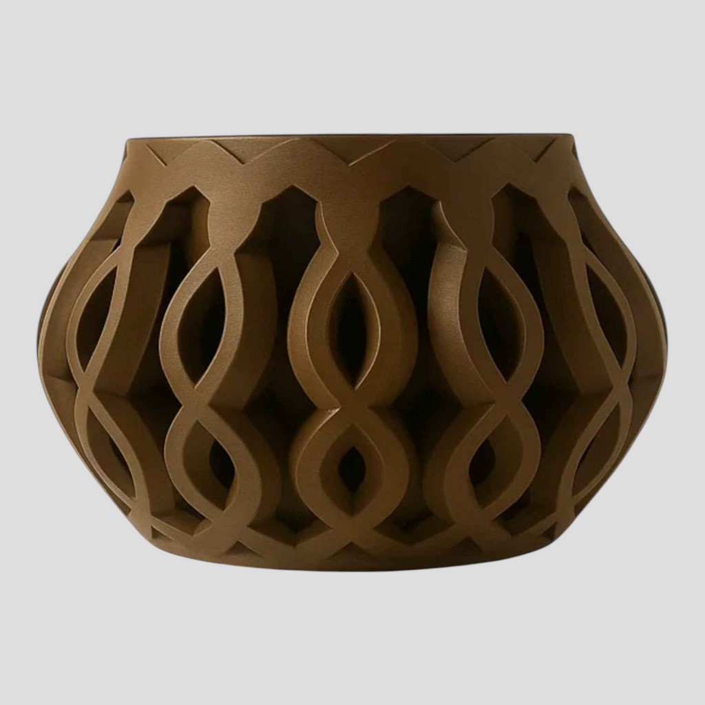 Pot de Fleur en PLA Écologique au Design Moderne