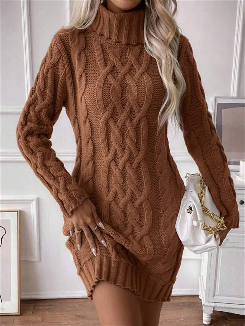 Pull Femme Chic Manches Longues Ajusté 9