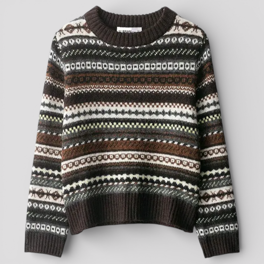 Pull Femme à Manches Longues Acrylique Cachemire