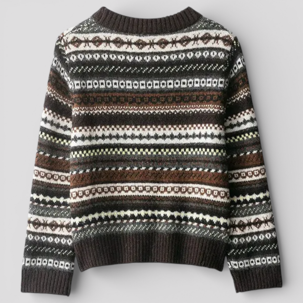 Pull Femme à Manches Longues Acrylique Cachemire