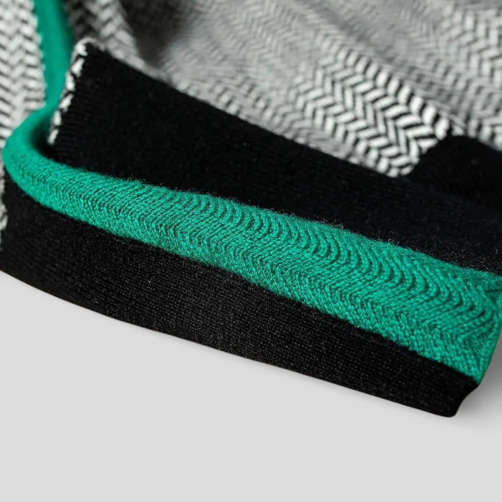 Damenpullover mit Polyester-Streifen Modischer eleganter Büro-Stil