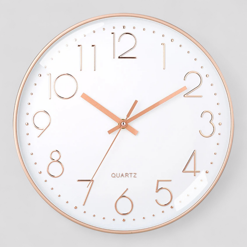 Horloge Murale Silencieuse Design Moderne – 8 Pouces