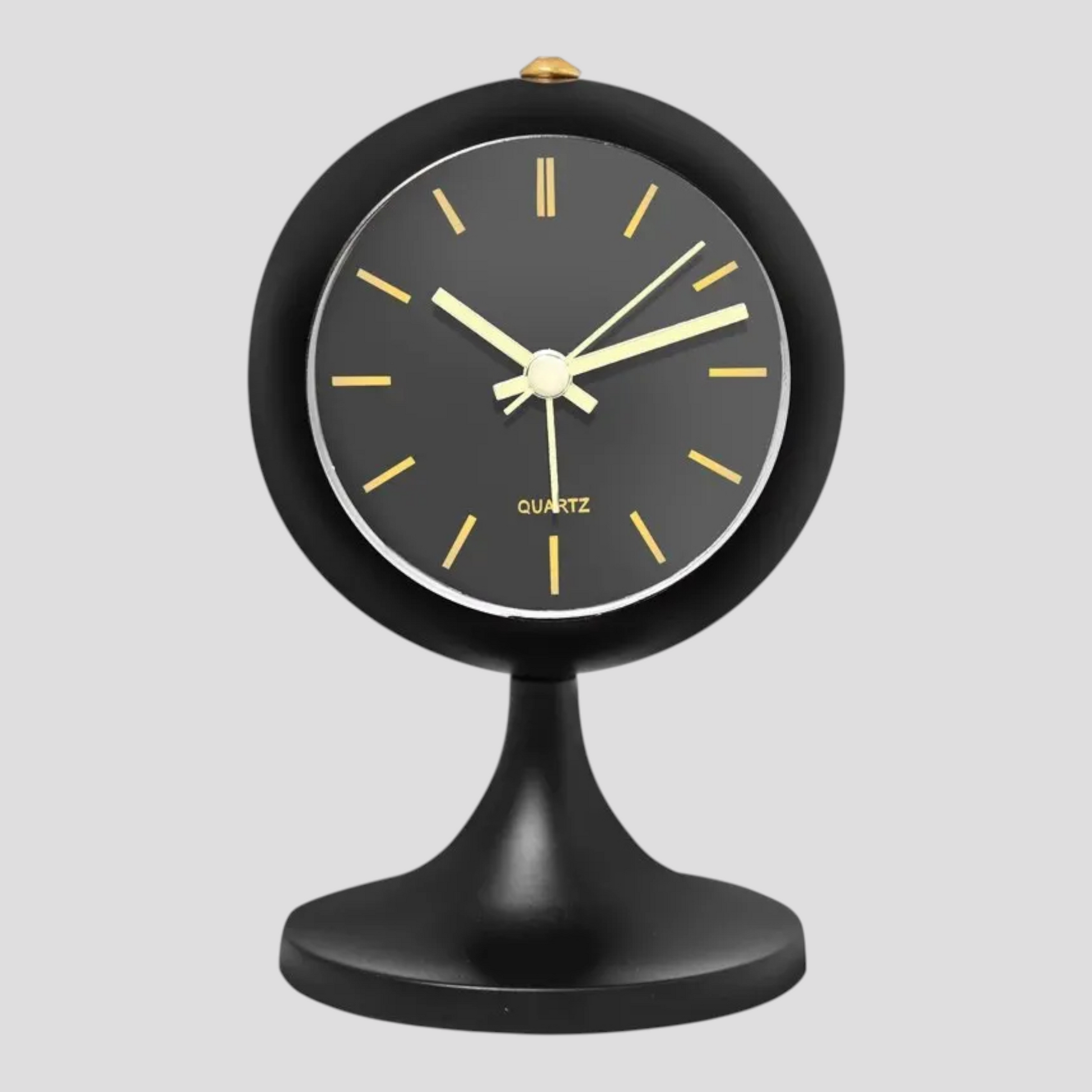 Réveil de Table Élégant – Aiguilles Luminescentes – Style Moderne