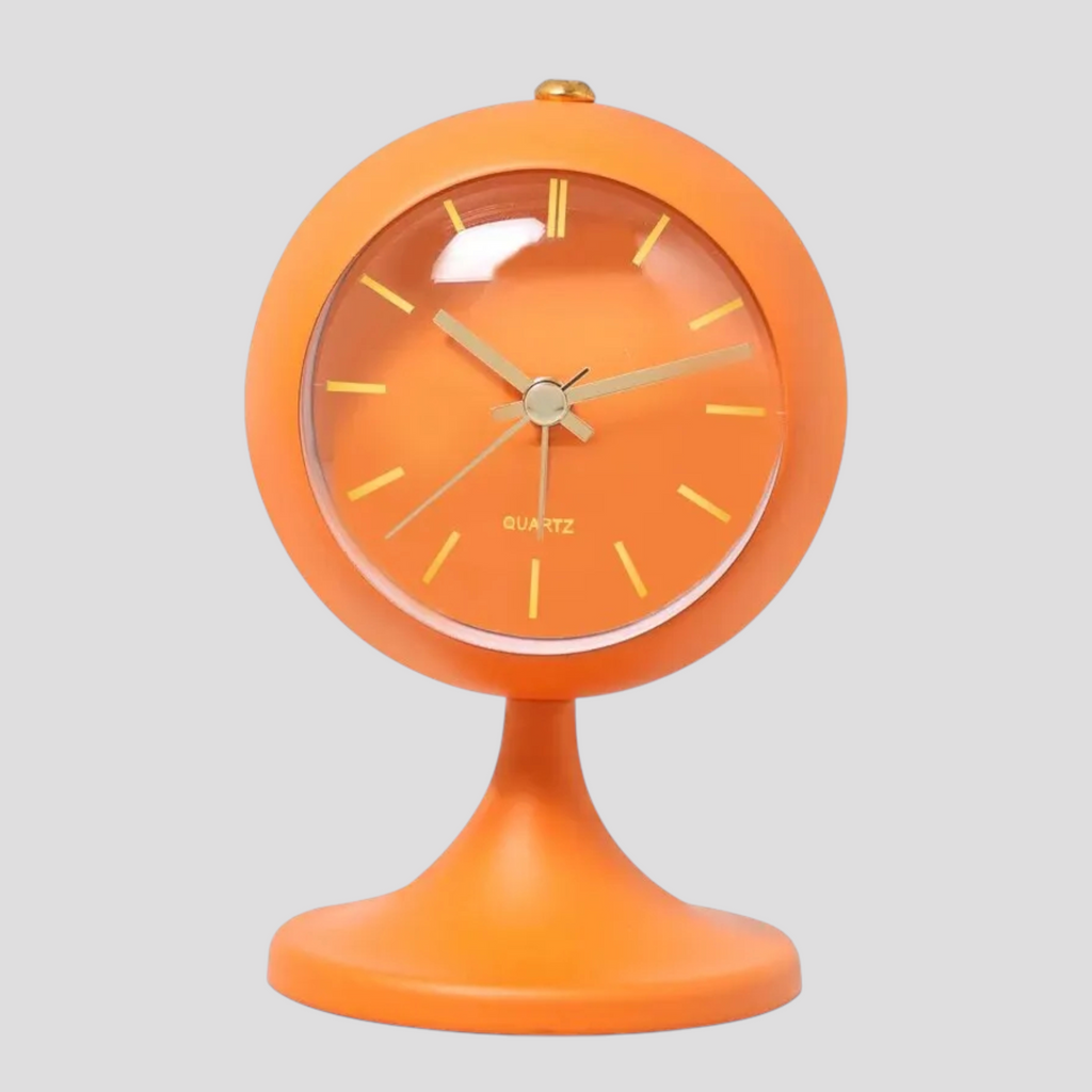 Réveil de Table Élégant – Aiguilles Luminescentes – Style Moderne