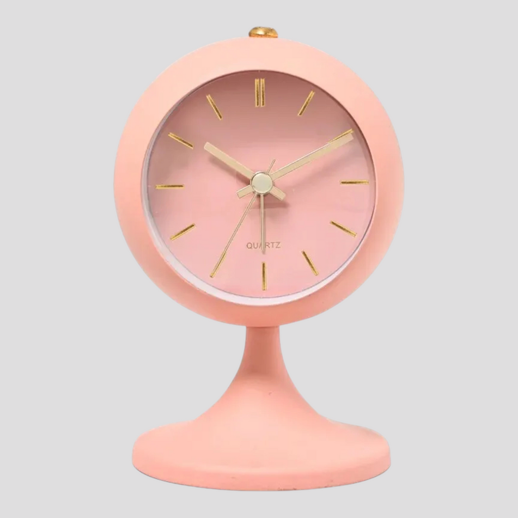 Réveil de Table Élégant – Aiguilles Luminescentes – Style Moderne