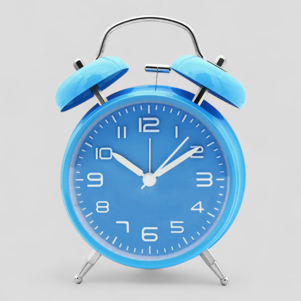 Réveil Lumineux à Double Cloche with Alarme Forte