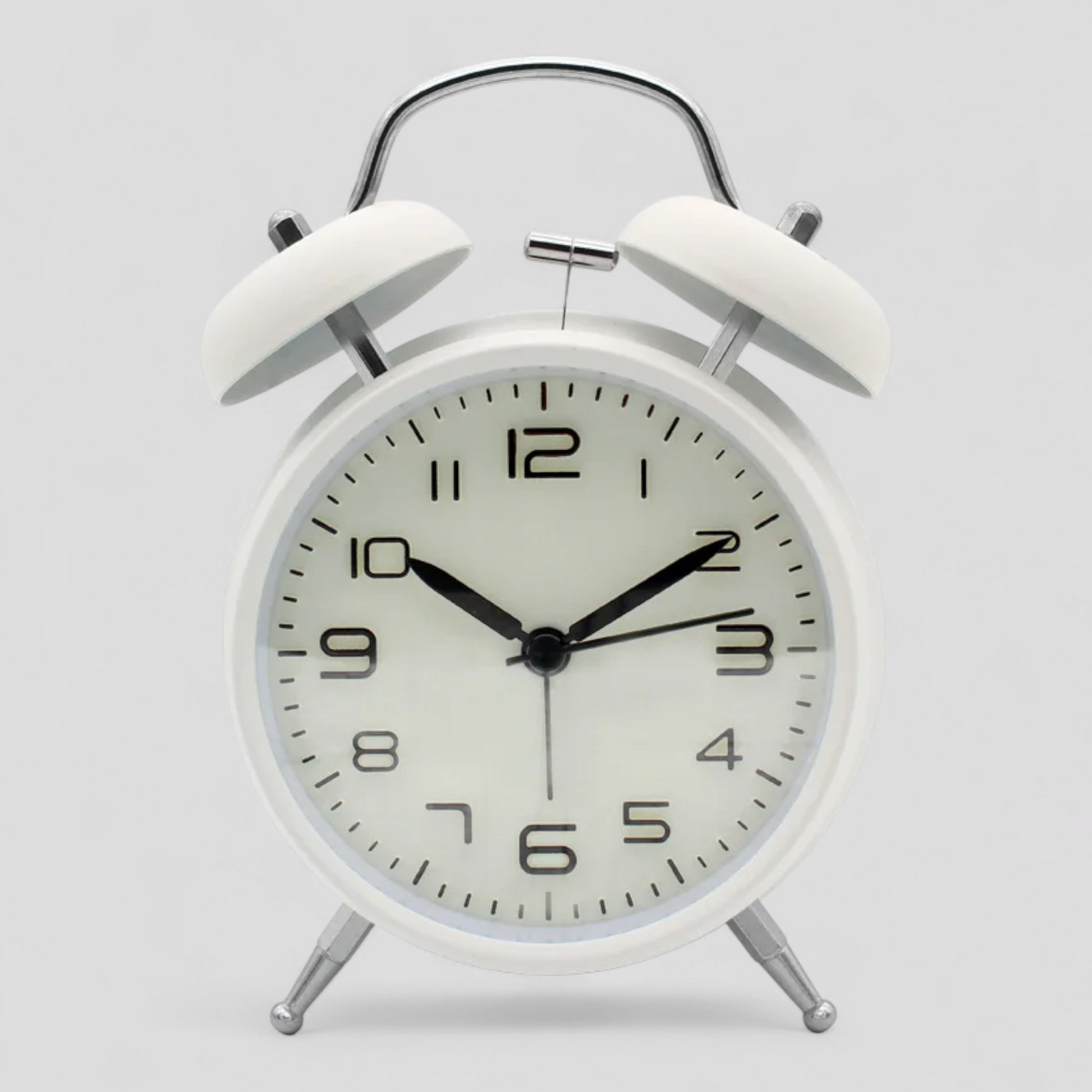 Réveil Lumineux à Double Cloche with Alarme Forte