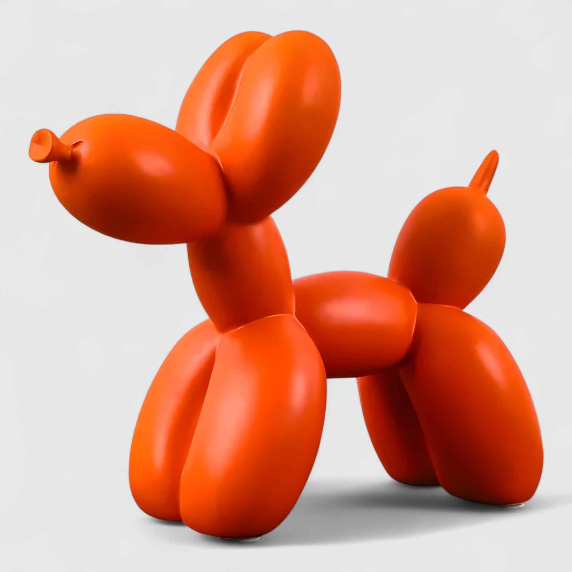 Statues et figurines : Décoration de Table Chien Ballon Résine Scandinave dans Orange de Marche Lino