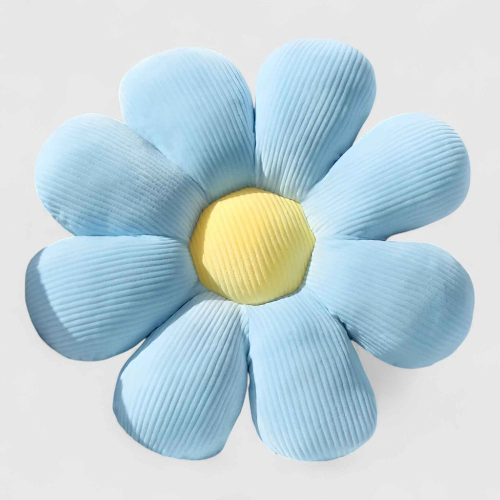 Tapis : Tapis Décoratif Fleurs Élégantes pour un Salon Chic et Accueillant dans Bleu de Marche Lino