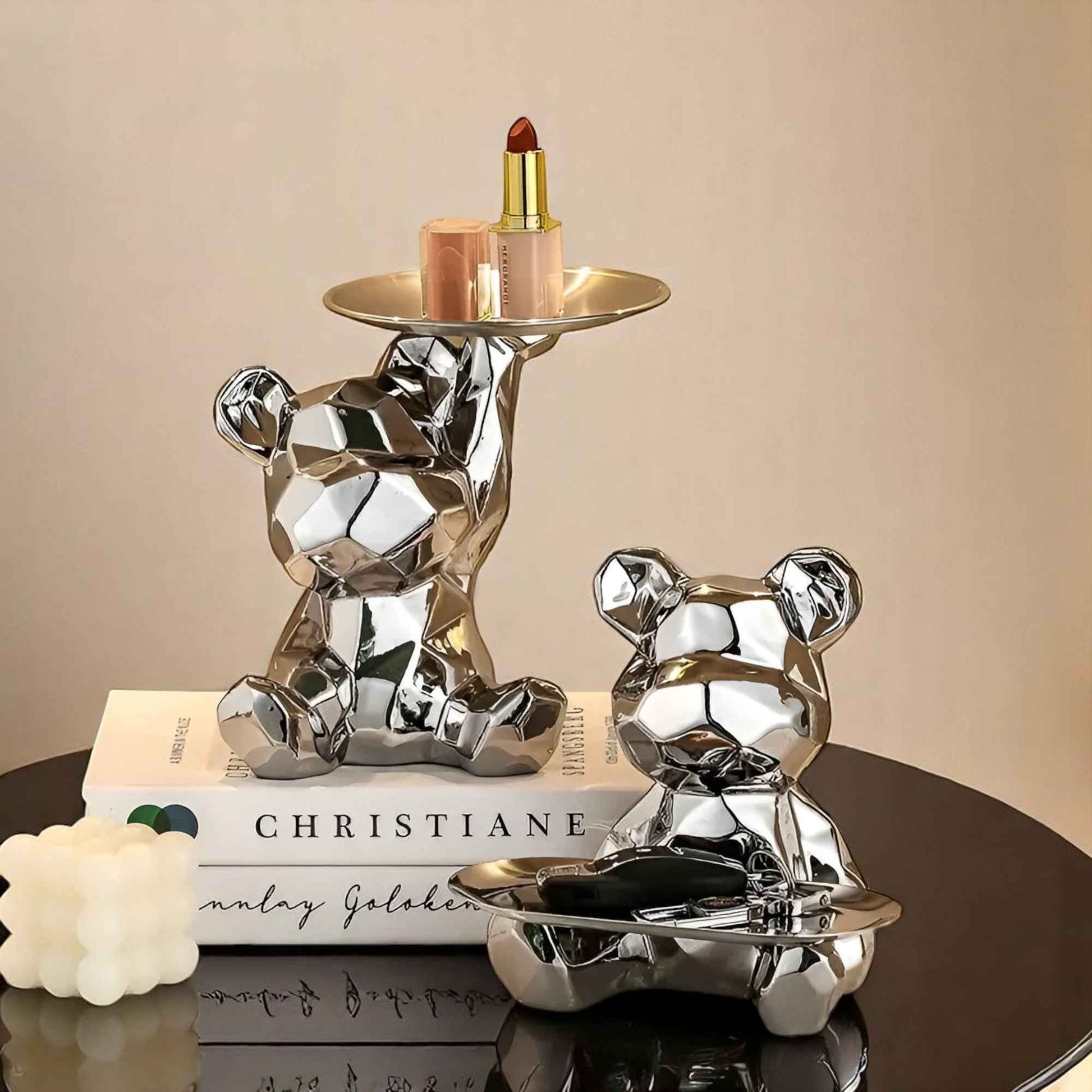 Boîtes décoratives : Objet Déco Céramique Élégant Multifonctionnel pour un Style Pratique et Sophistiqué dans de Marche Lino
