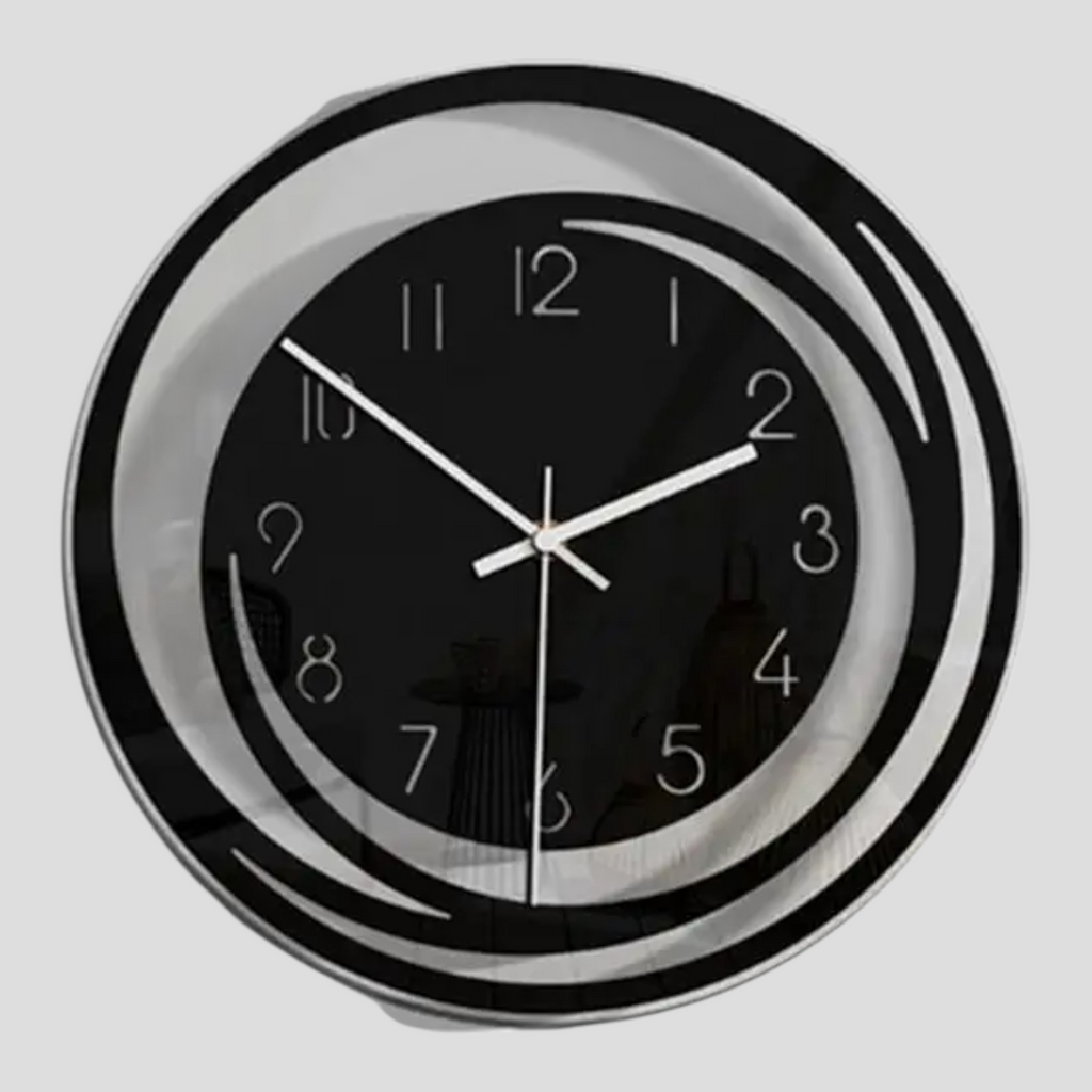 Horloge Murale en Acrylique au Design Silencieux