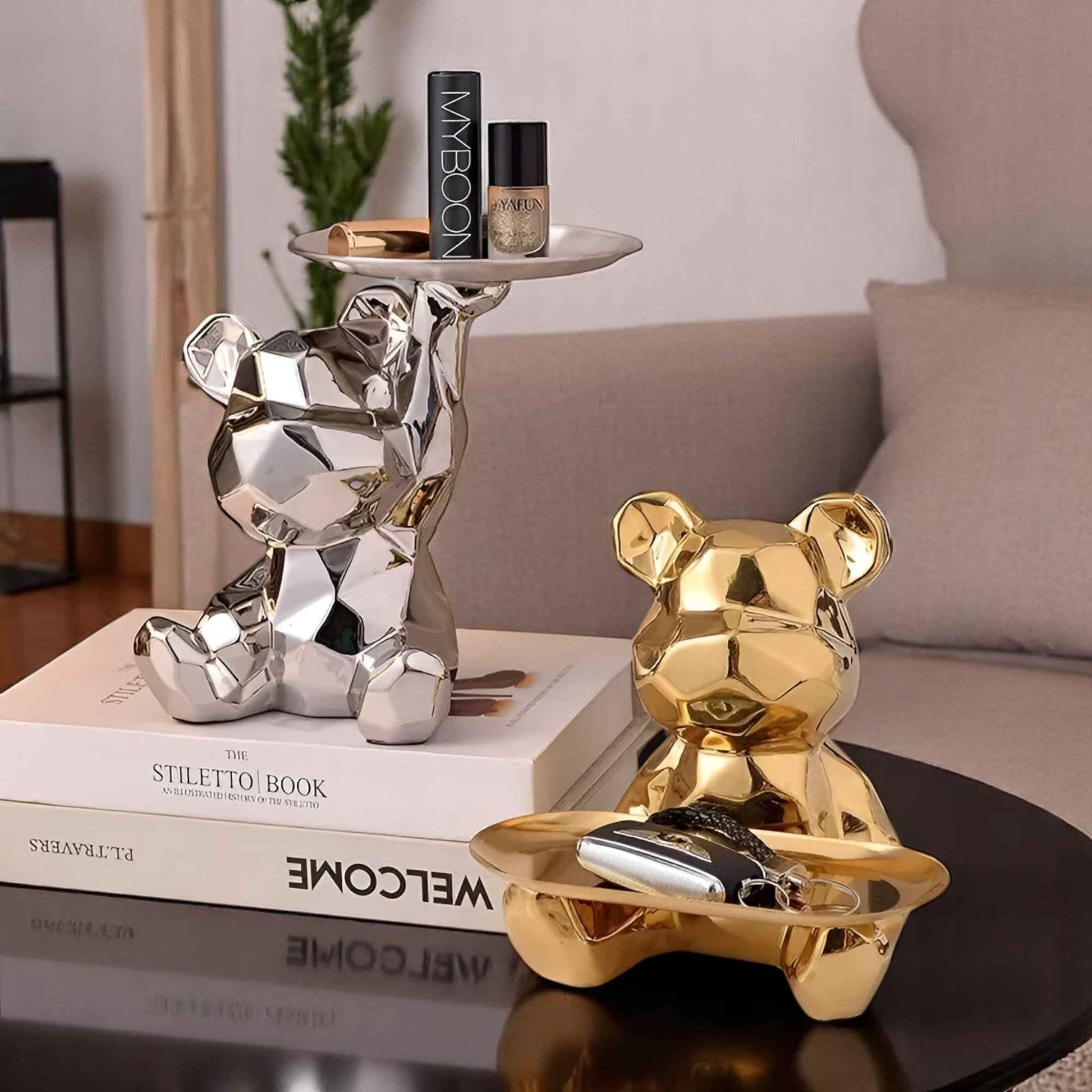 Boîtes décoratives : Objet Déco Céramique Élégant Multifonctionnel pour un Style Pratique et Sophistiqué dans de Marche Lino
