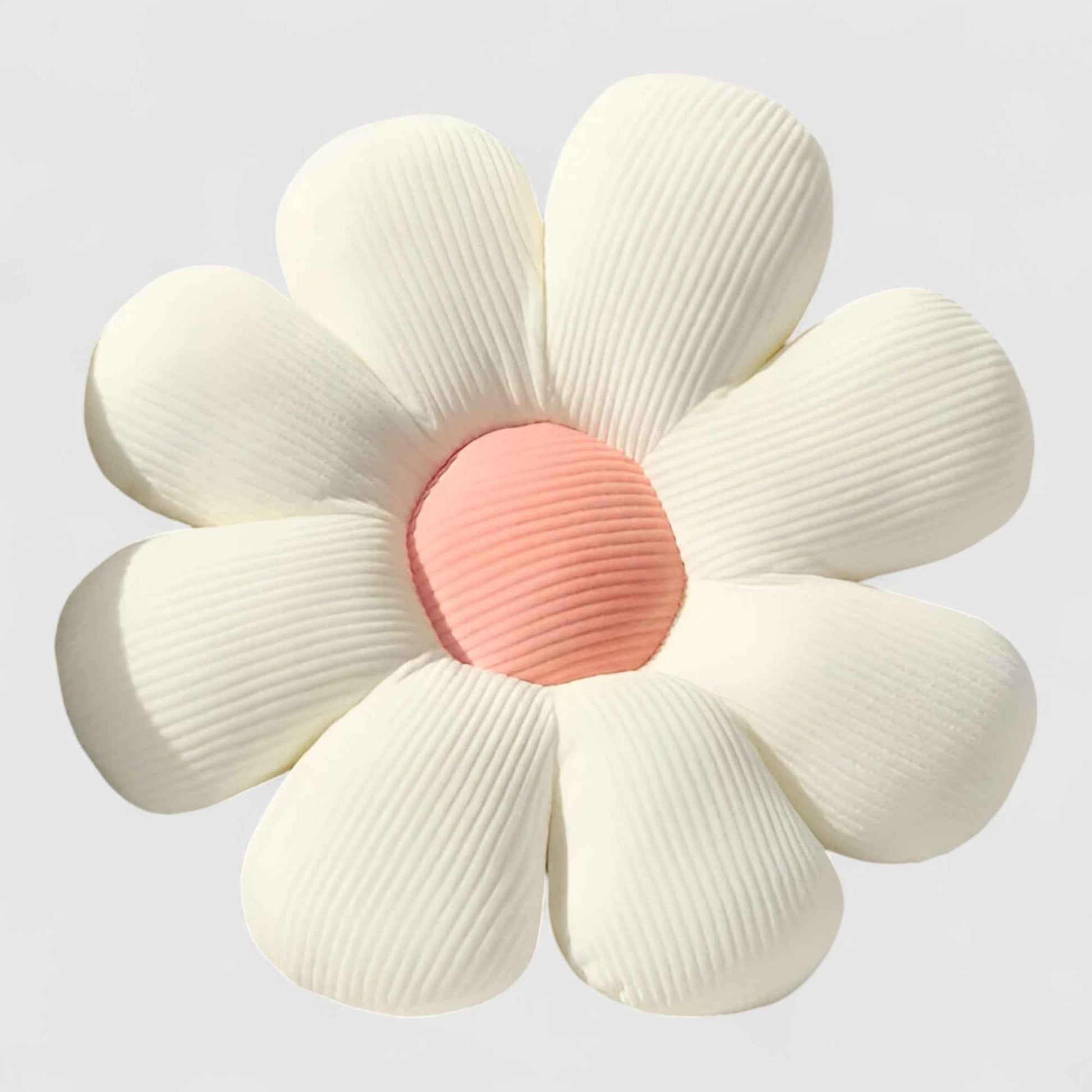 Tapis : Tapis Décoratif Fleurs Élégantes pour un Salon Chic et Accueillant dans Blanc de Marche Lino