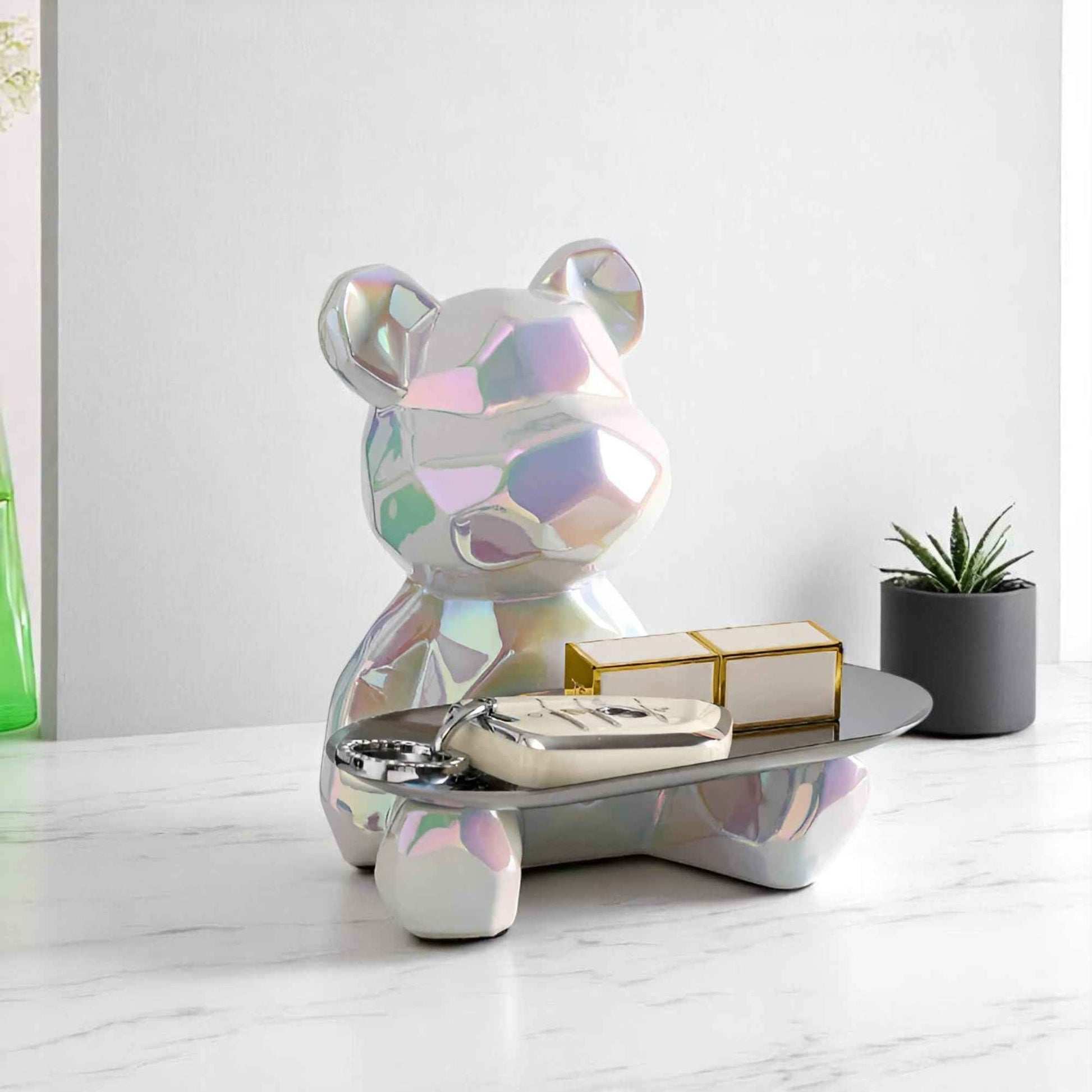 Boîtes décoratives : Objet Déco Céramique Élégant Multifonctionnel pour un Style Pratique et Sophistiqué dans de Marche Lino
