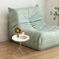 Runder Vintage-Beistelltisch mit warmem Holztablett und Metallbeinen