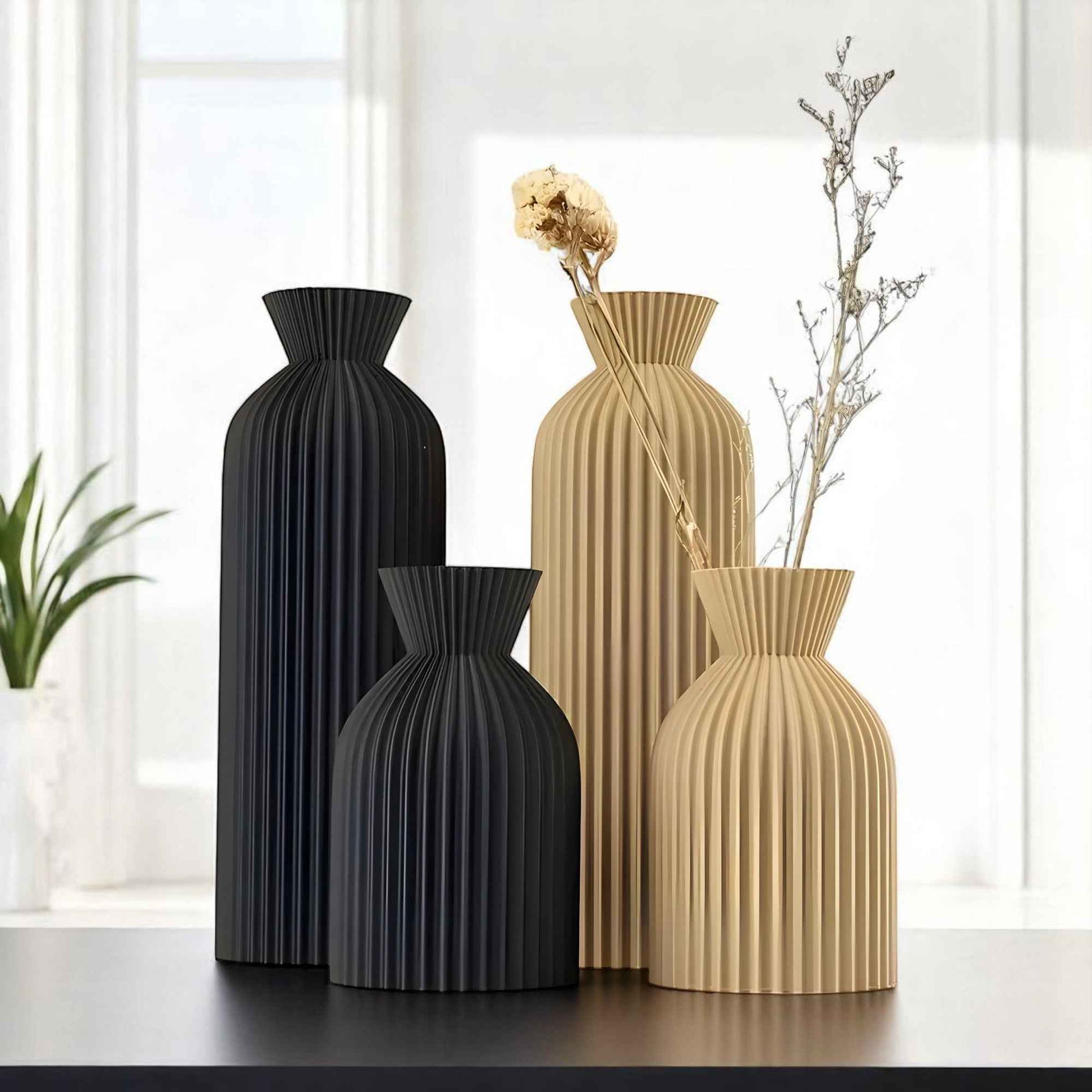 Vases : Vase Décoratif en Céramique Moderne dans de Marche Lino