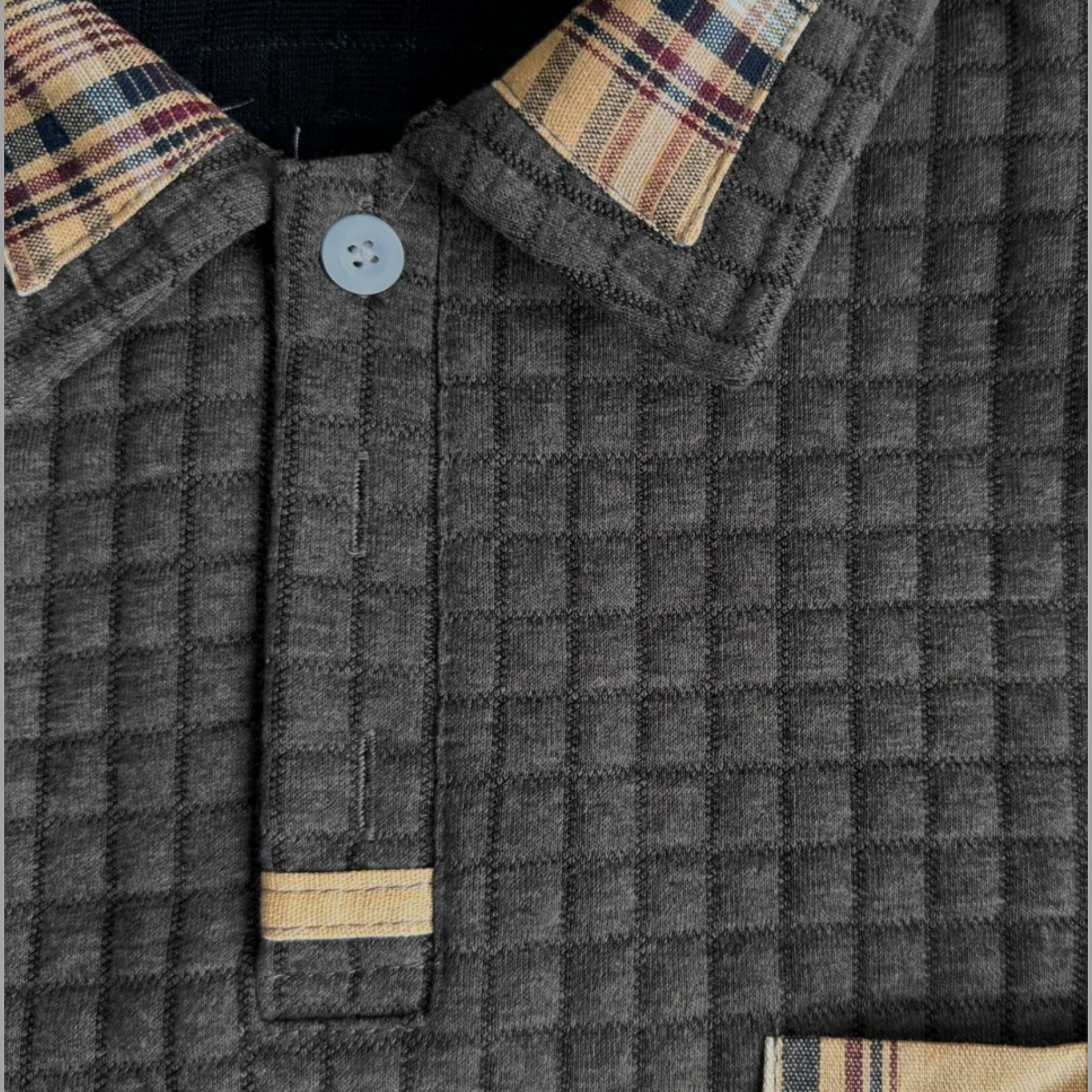 Polo Masculin Élégant et Décontracté