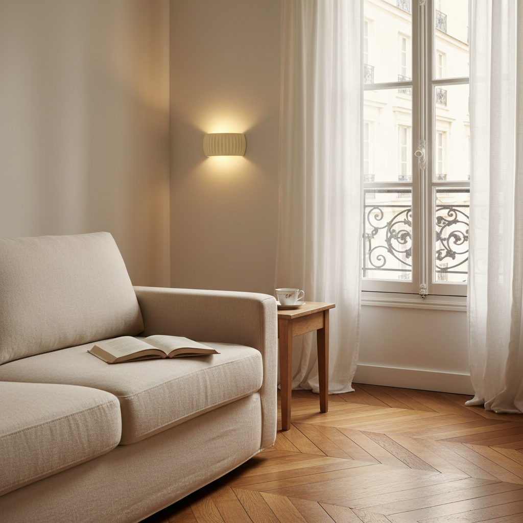 Applique Murale Beige Beige Beige | Marche Lino