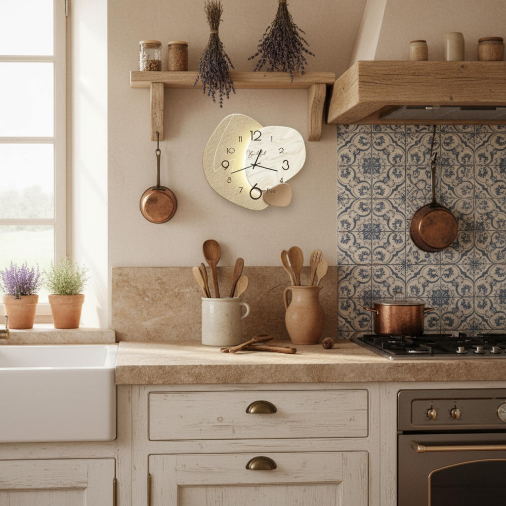 Horloge murale quartz silencieuse – Design moderne