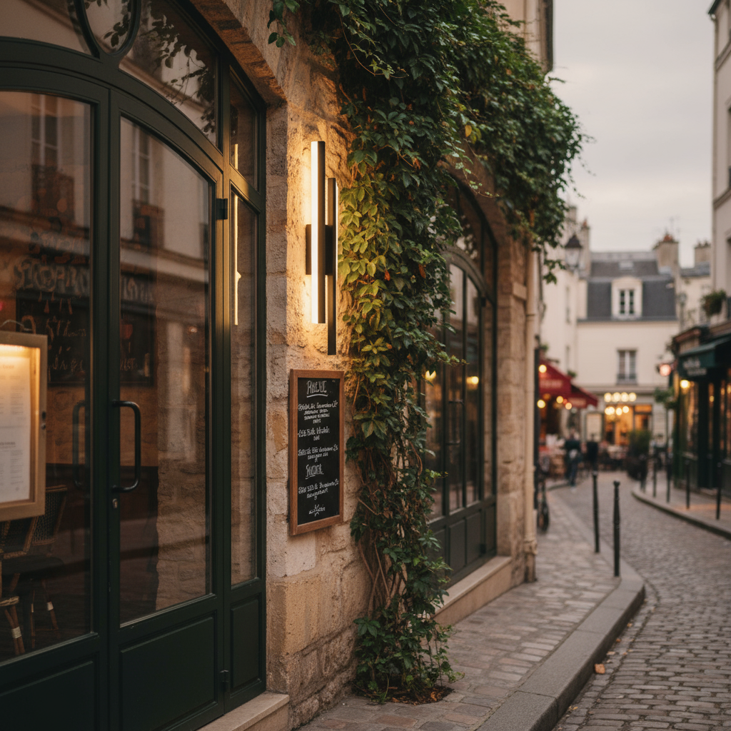 Applique Murale LED Design Moderne – Finition Cuivrée