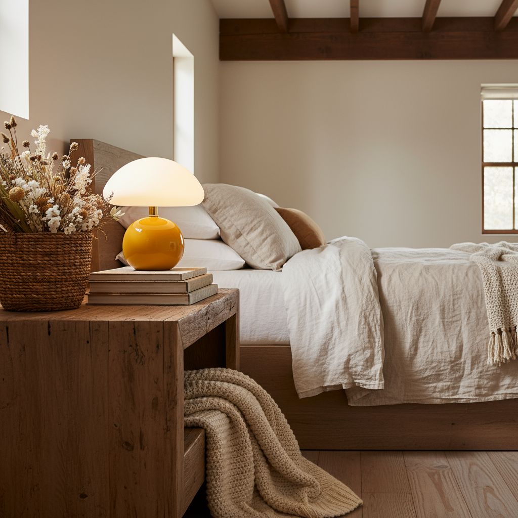 Lampe de Table LED avec Prise USB – Métal et Acrylique