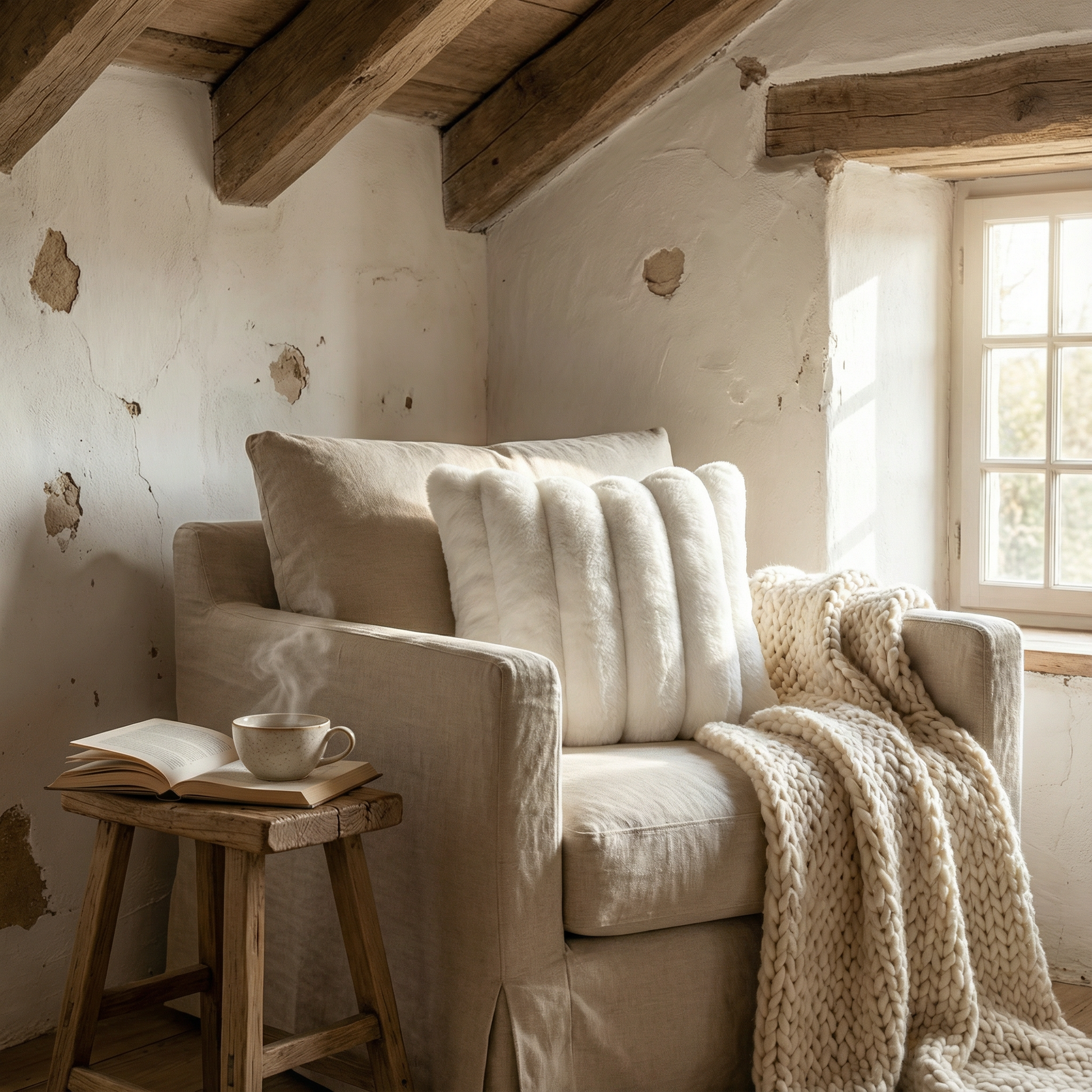 Housse de Coussin en Velours