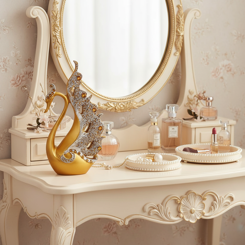 Dekorativ Figur i Harpiks Design Figurer i Moderne Stil