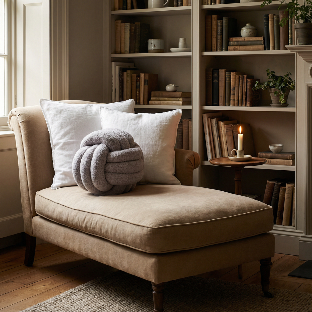 Coussin Décoratif Doux pour Canapé – 22 Cm Ou 28 Cm