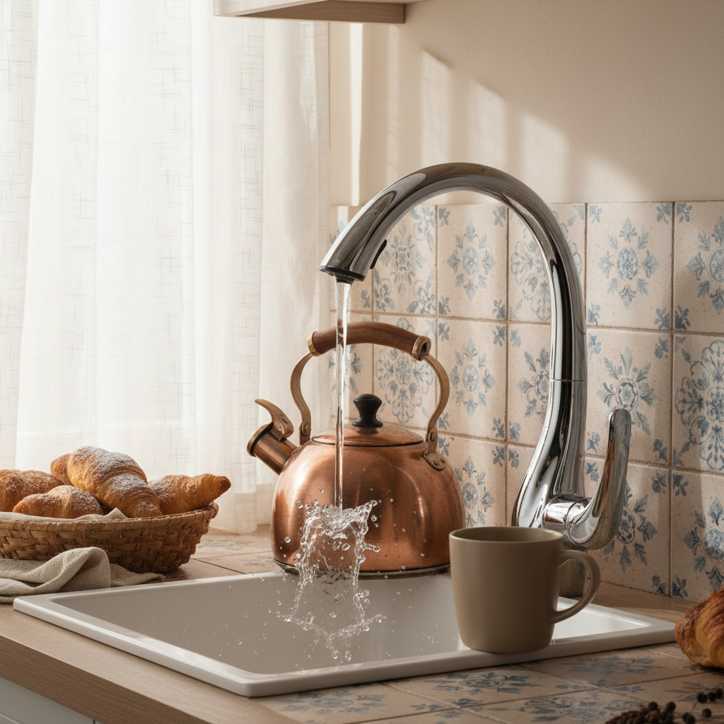 Mitigeur de Cuisine avec Douchette Extractible 360° Métal – Finition Noir Mat