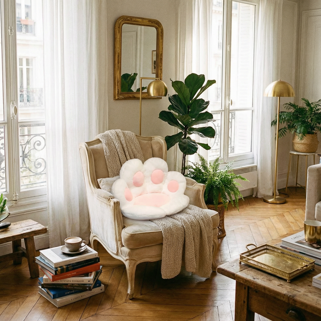 Coussin de Sol Kawaii en Peluche Coton