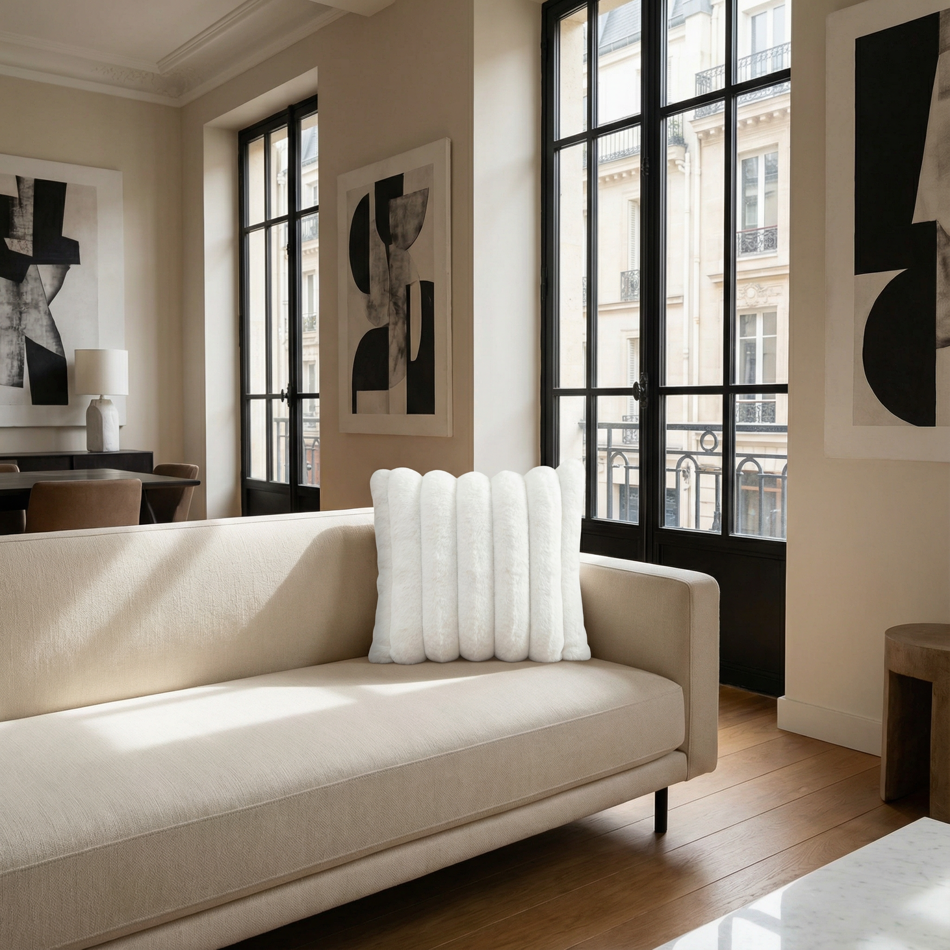 Housse de Coussin en Velours