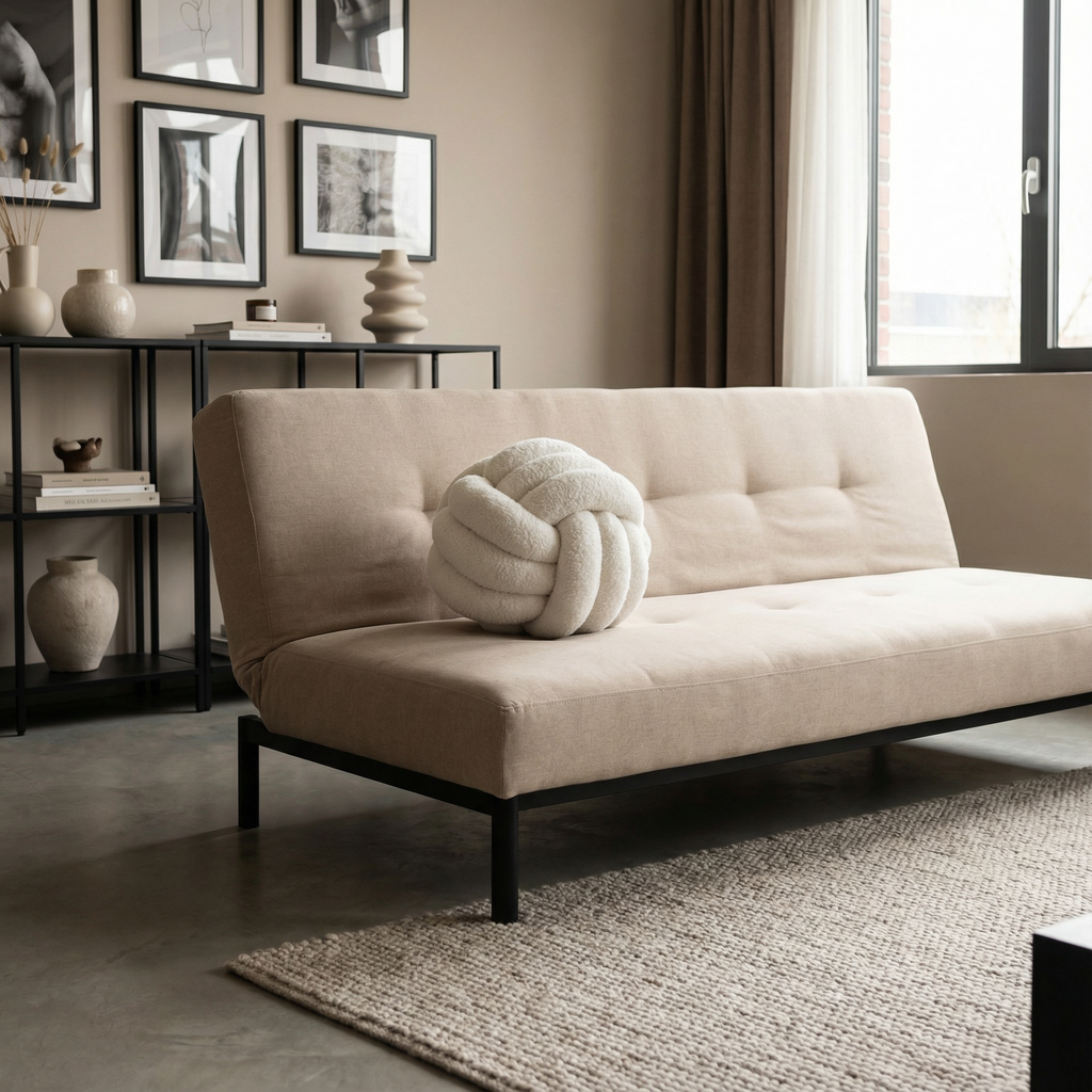 Coussin Décoratif Doux pour Canapé – 22 Cm Ou 28 Cm