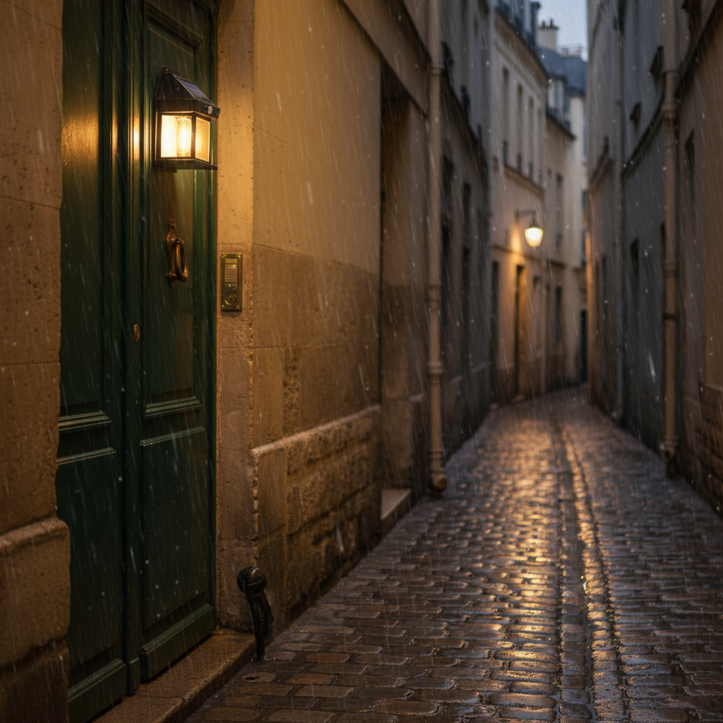 Applique Murale Solaire Extérieure avec Détecteur de Mouvement