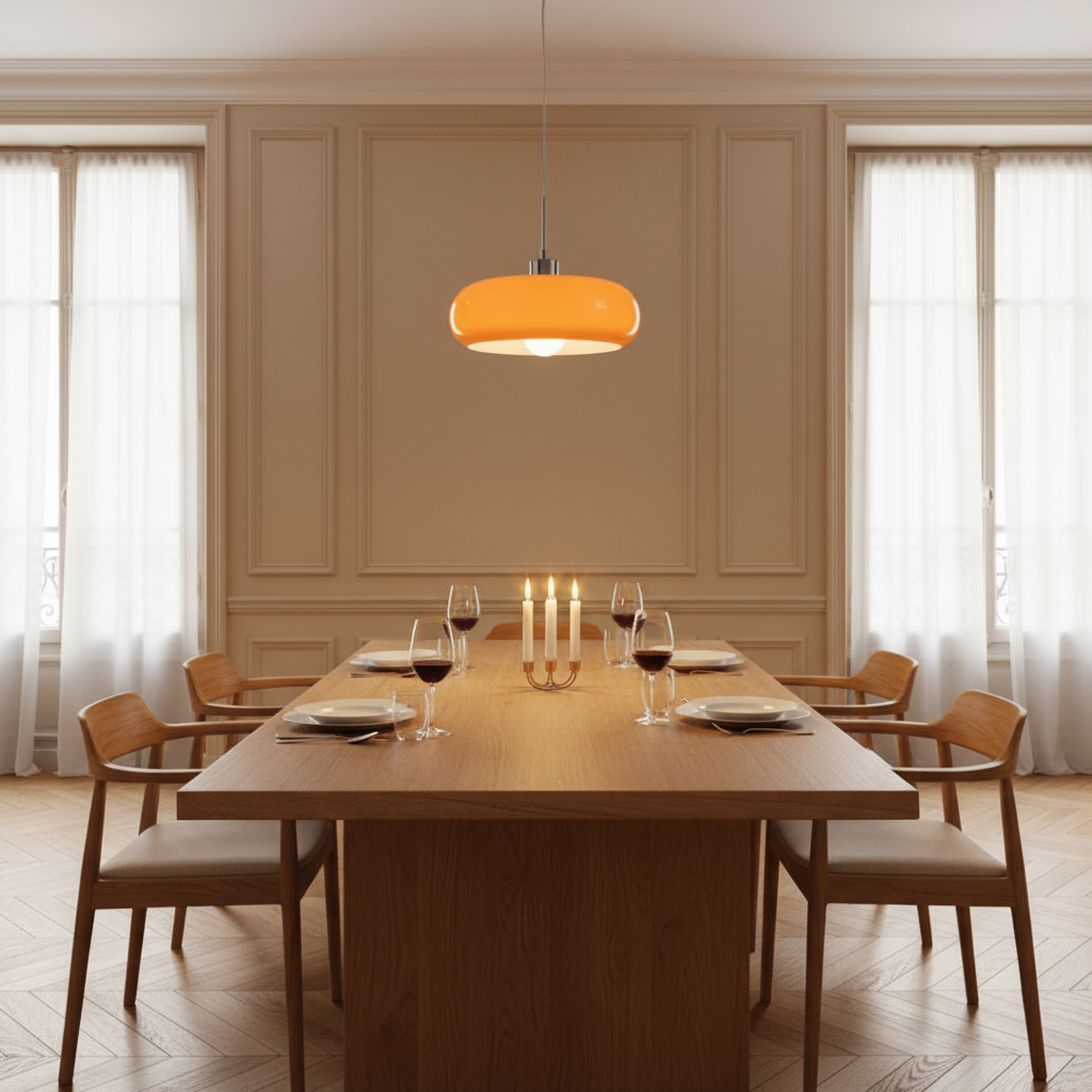 Suspension de plafond en verre – Design moderne