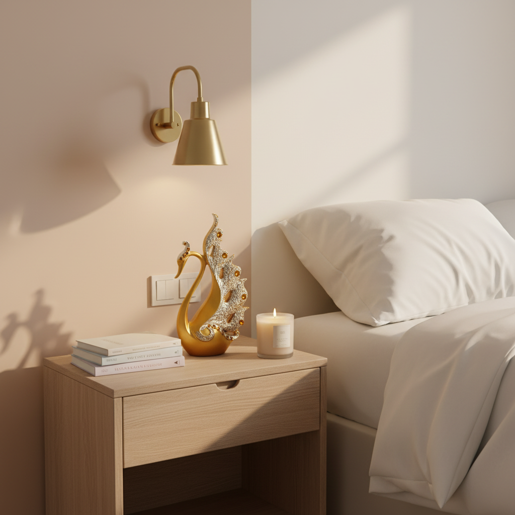 Dekorativ Figur i Harpiks Design Figurer i Moderne Stil