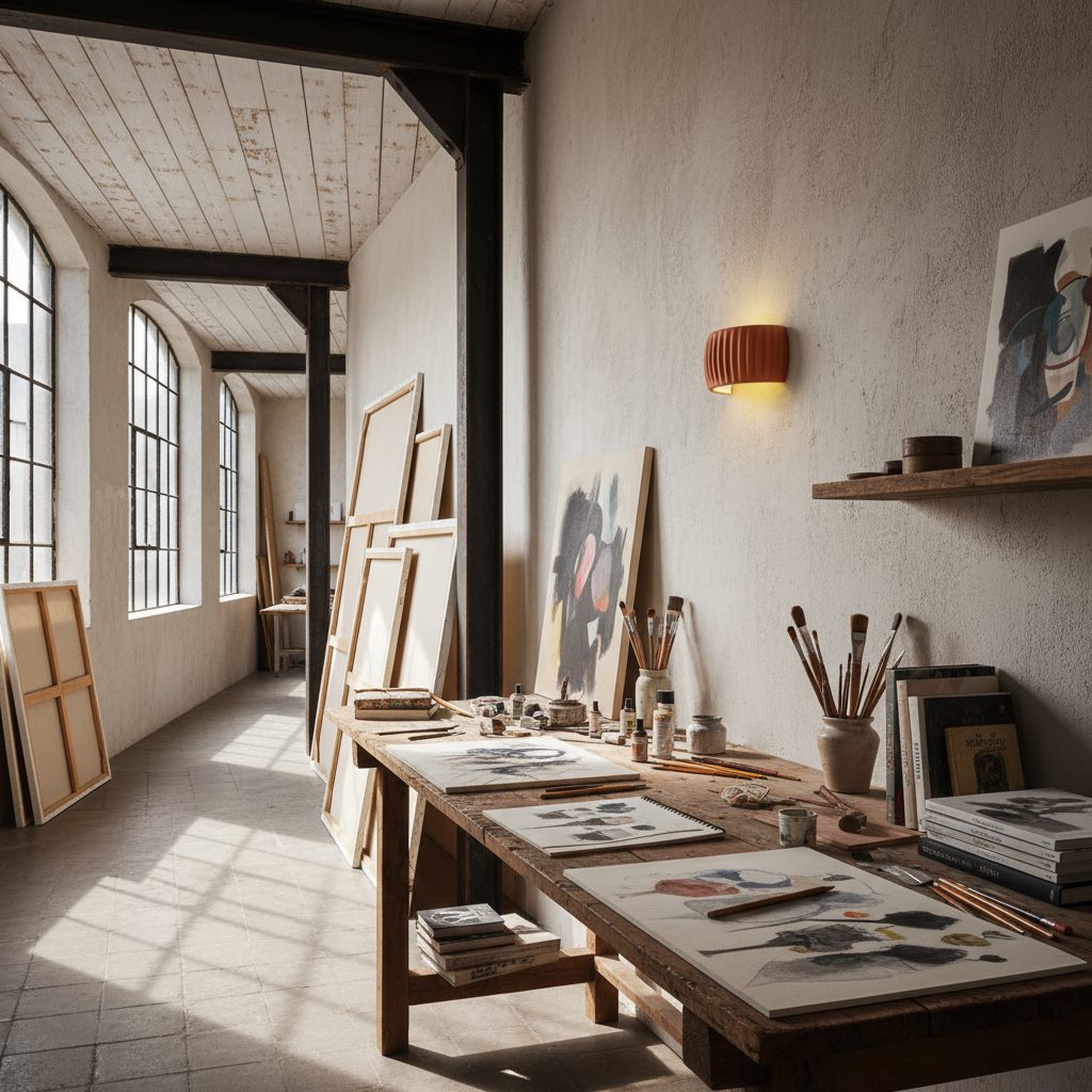 Applique Murale Beige Beige Beige | Marche Lino