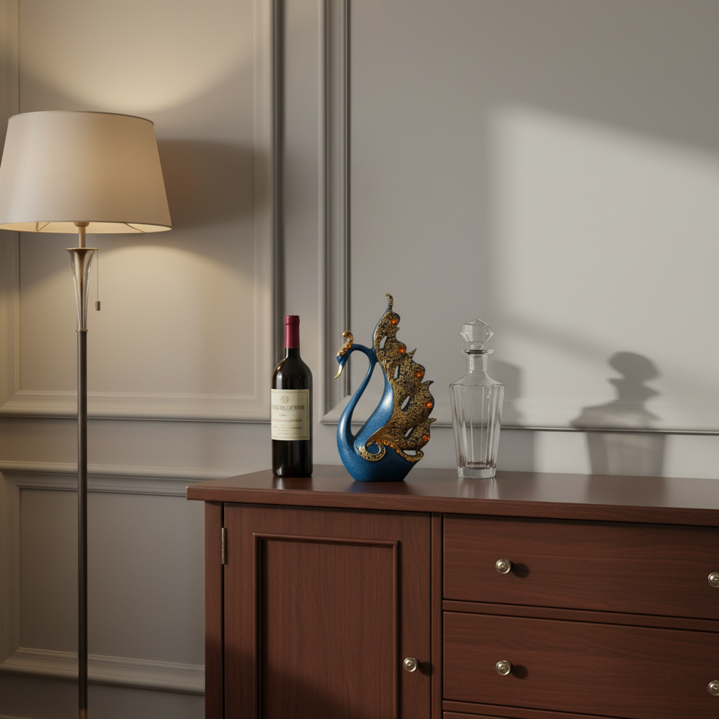 Dekorativ Figur i Harpiks Design Figurer i Moderne Stil