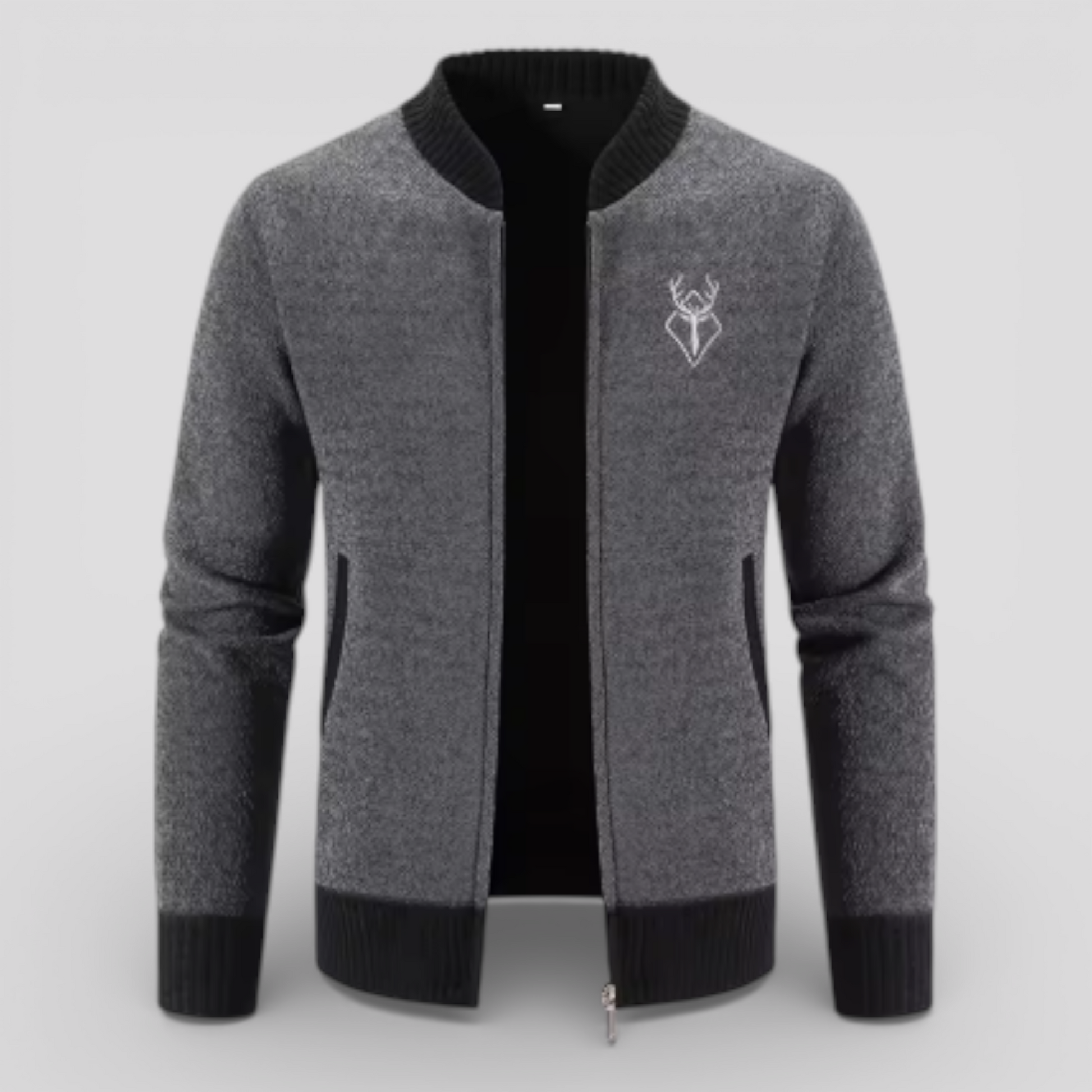 Cardigan Zippé Homme Pratique