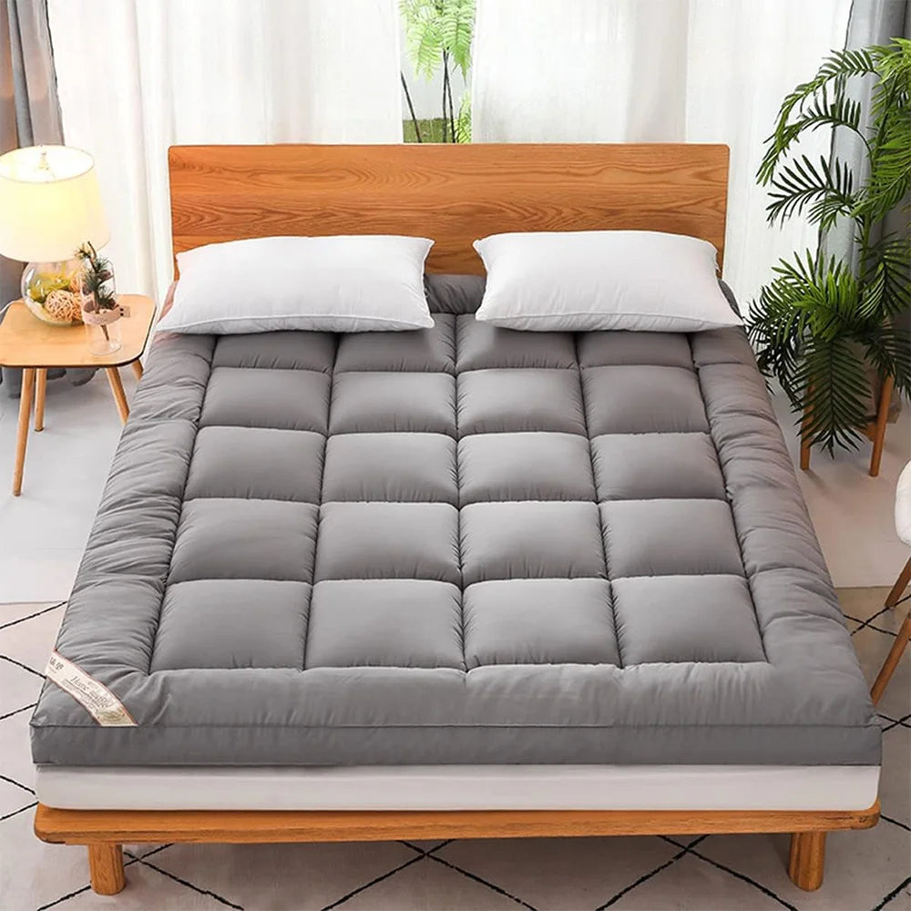 Topper 90x200 cm – dick aus 3D-Polyester mit elastischer Befestigung