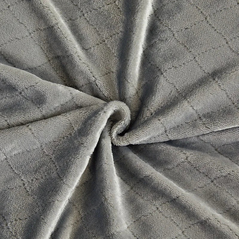 Couverture Douce en Velours pour Lit Ou Canapé