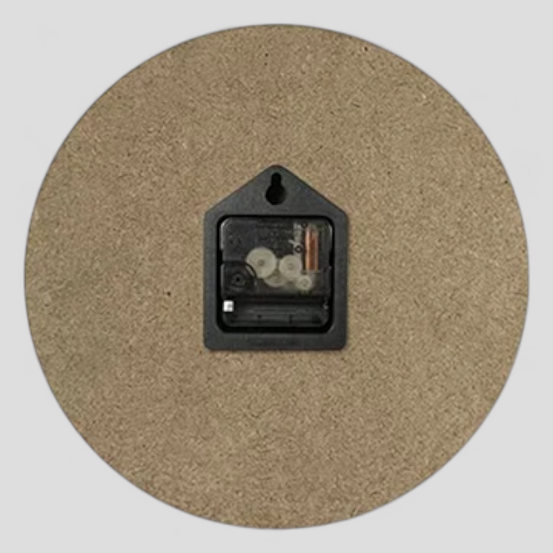Horloge Murale Design en Bois Rond