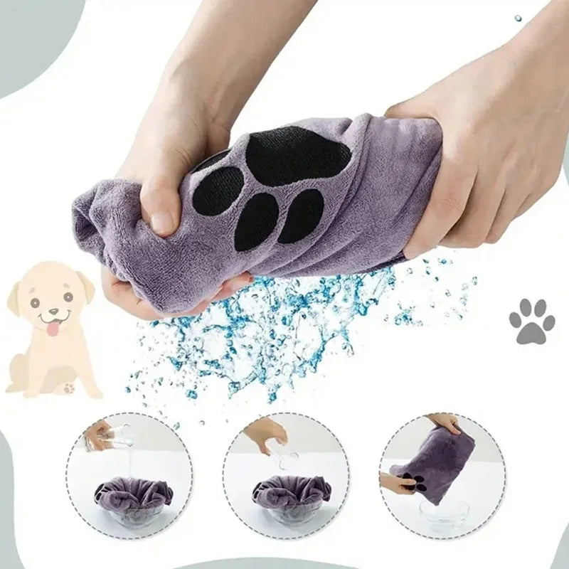 Serviette Douce Absorbante pour Animaux 2