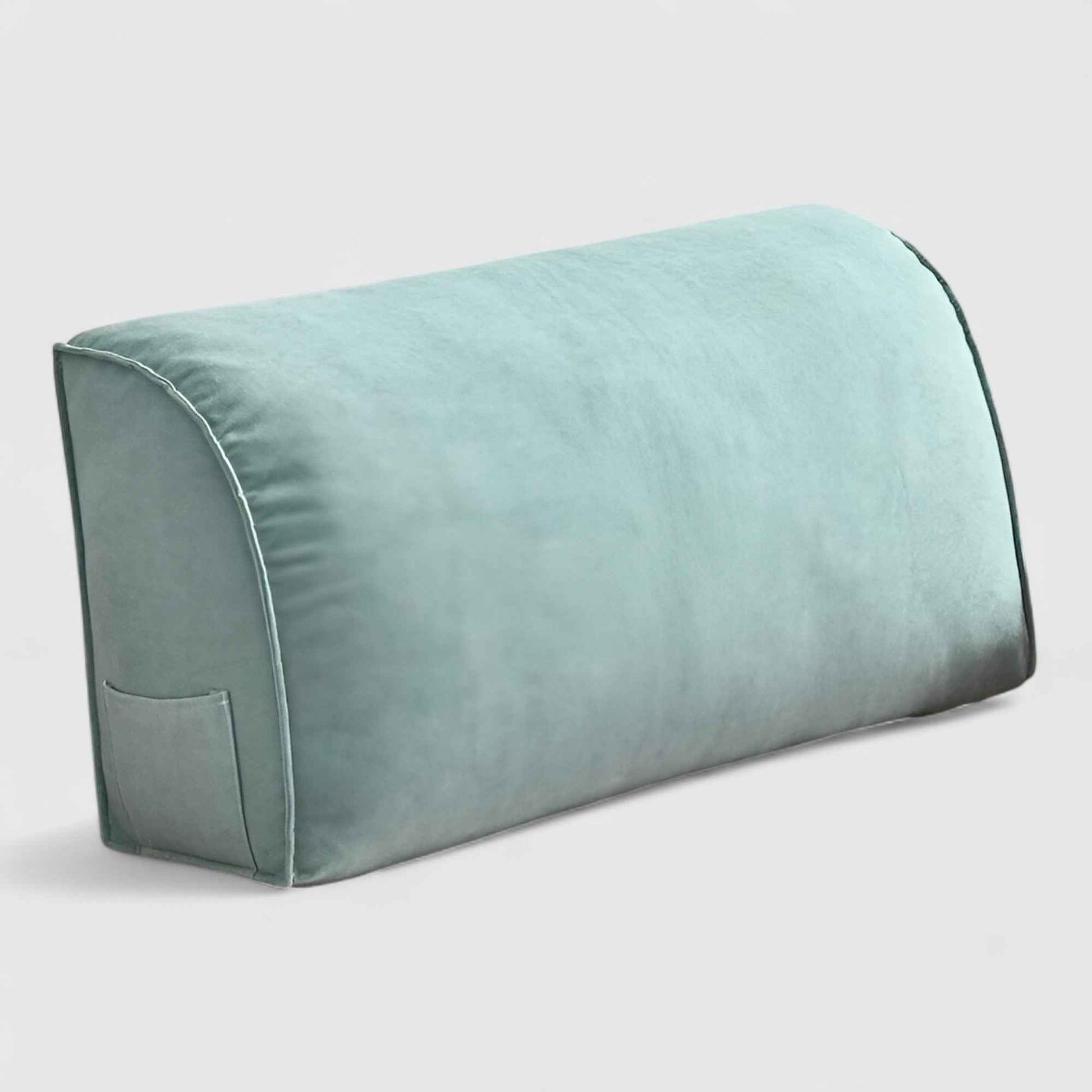 Coussins lombaires : Coussin Lombaire en Polyester – Coussin Lombaire Soutien Doux et Lavable dans Bleu Lac de Marche Lino