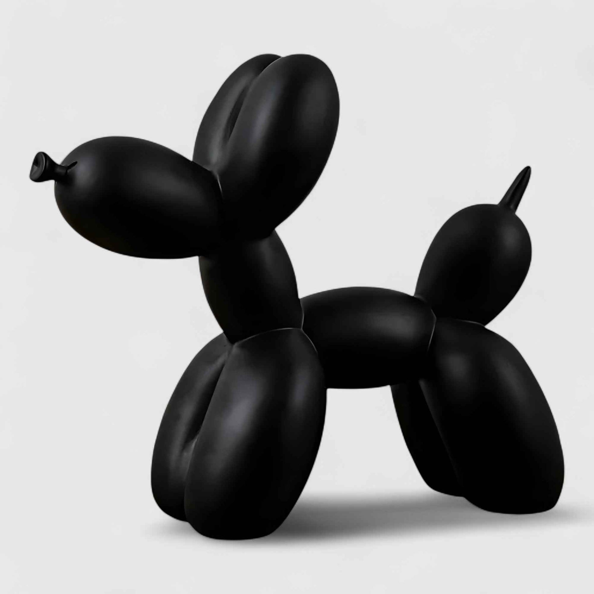 Statues et figurines : Décoration de Table Chien Ballon Résine Scandinave dans Noir de Marche Lino