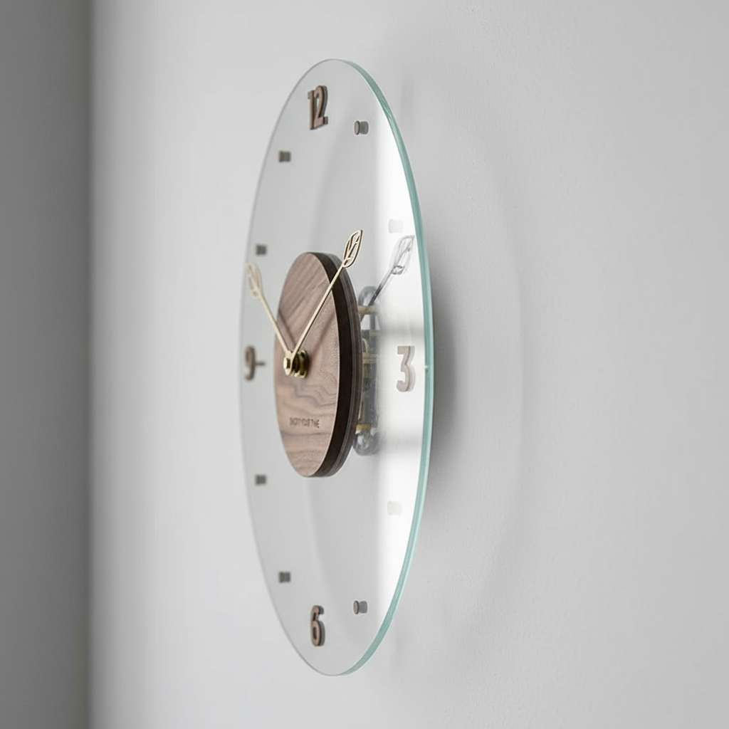 Watch Murale Minimaliste en Bois – Style Épuré