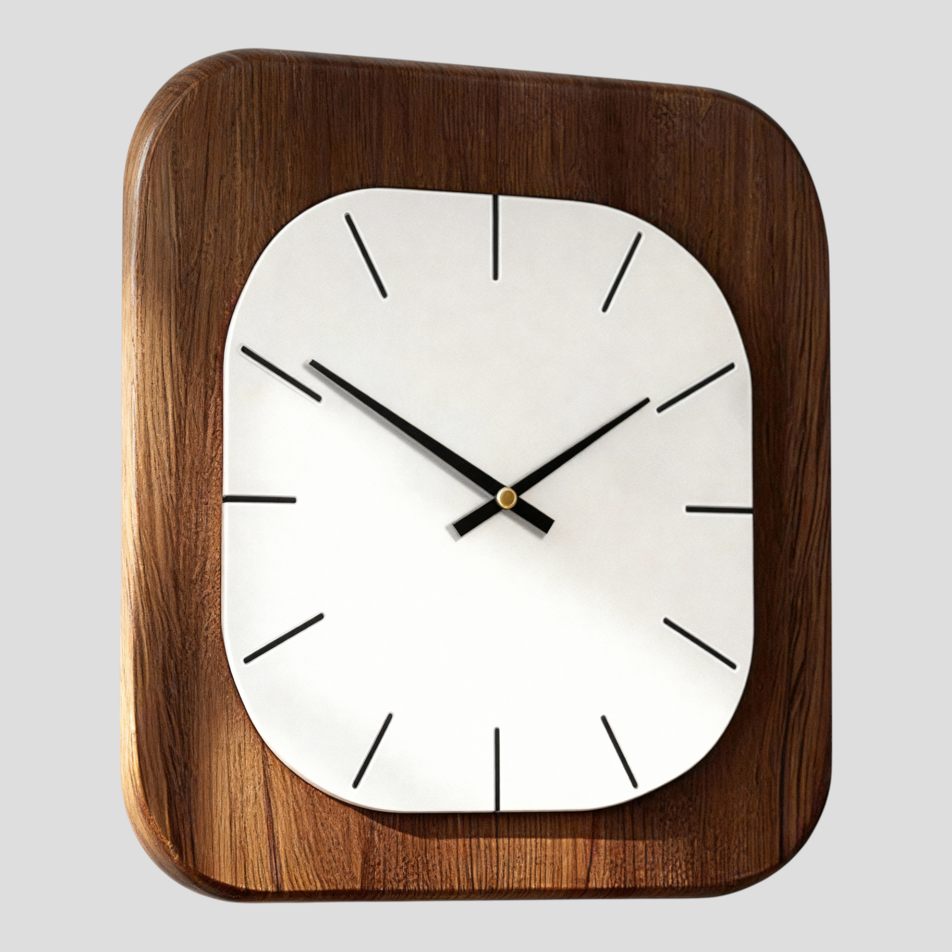 Horloge Murale Design Silencieuse Carrée