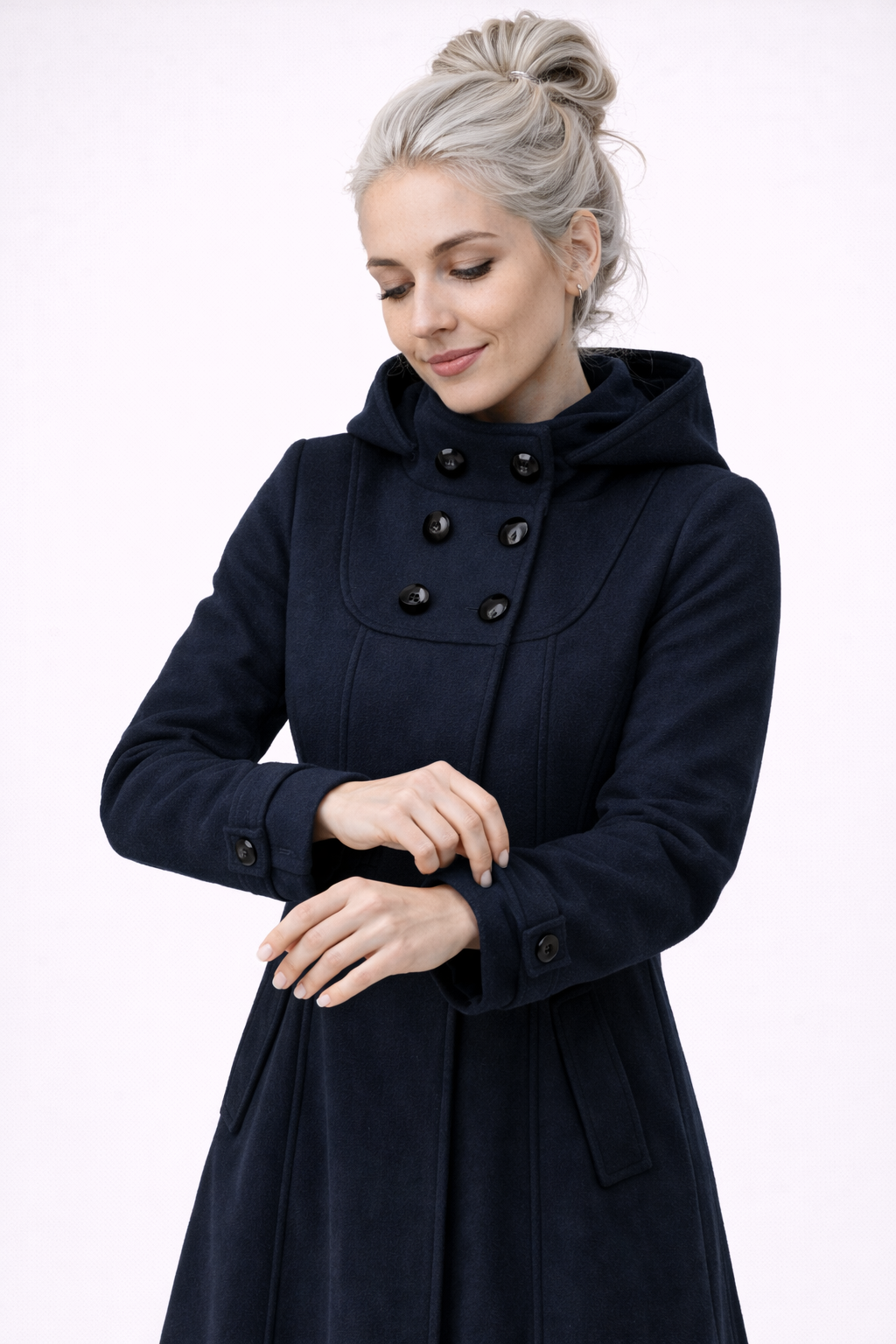 Jakke til kvinder med sidelommer Feminint mode