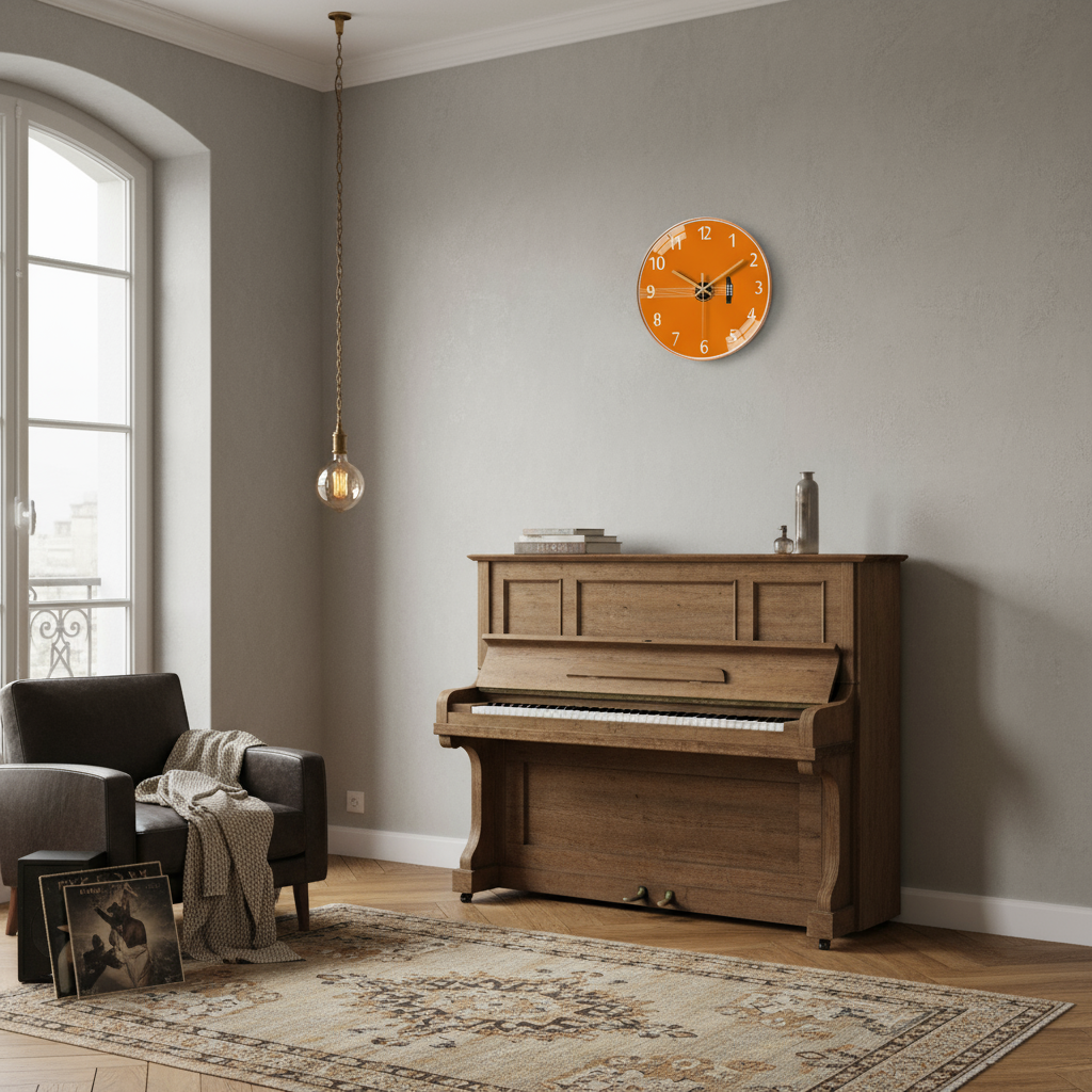 Watch Murale Silencieuse – Style Moderne