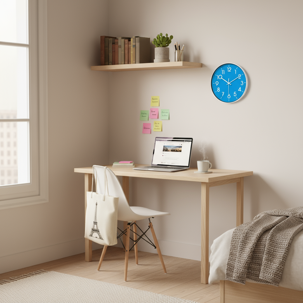 Horloge Murale Silencieuse – Design Moderne et Élégant