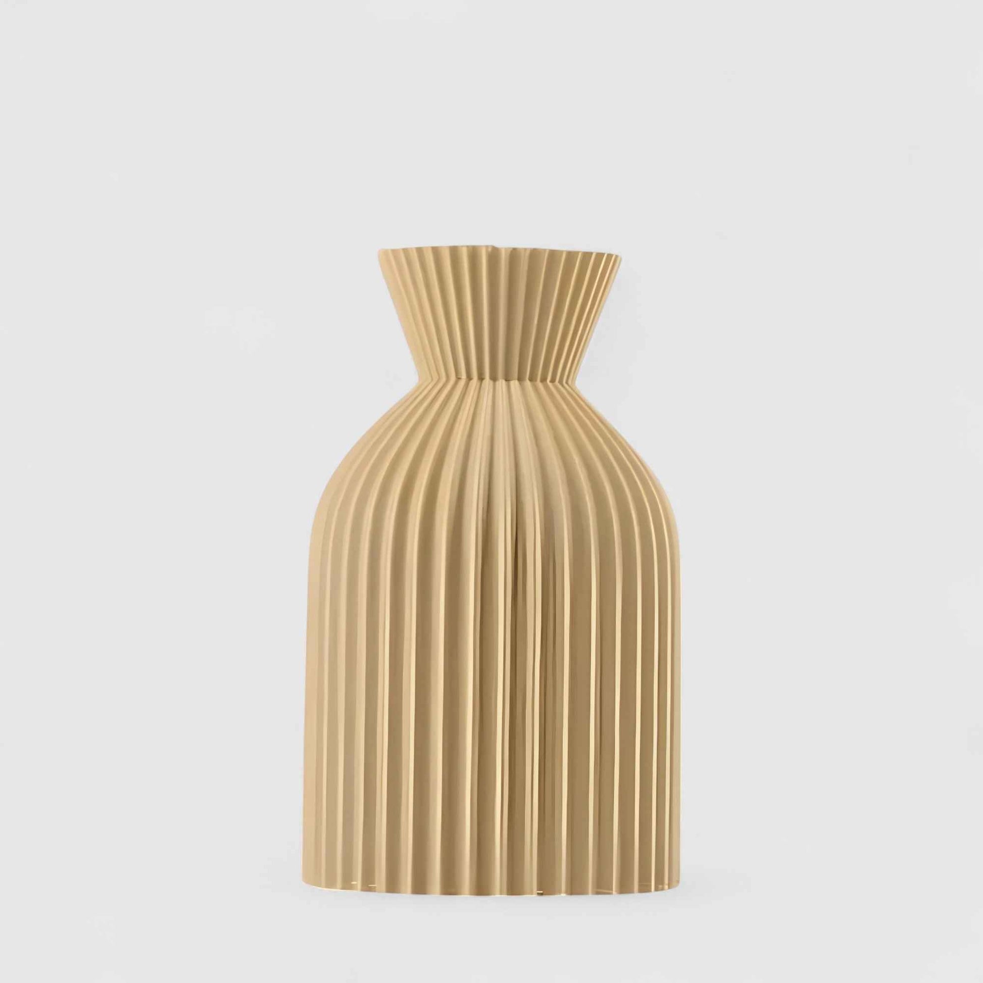 Vases : Vase Décoratif en Céramique Moderne dans Kaki-S de Marche Lino